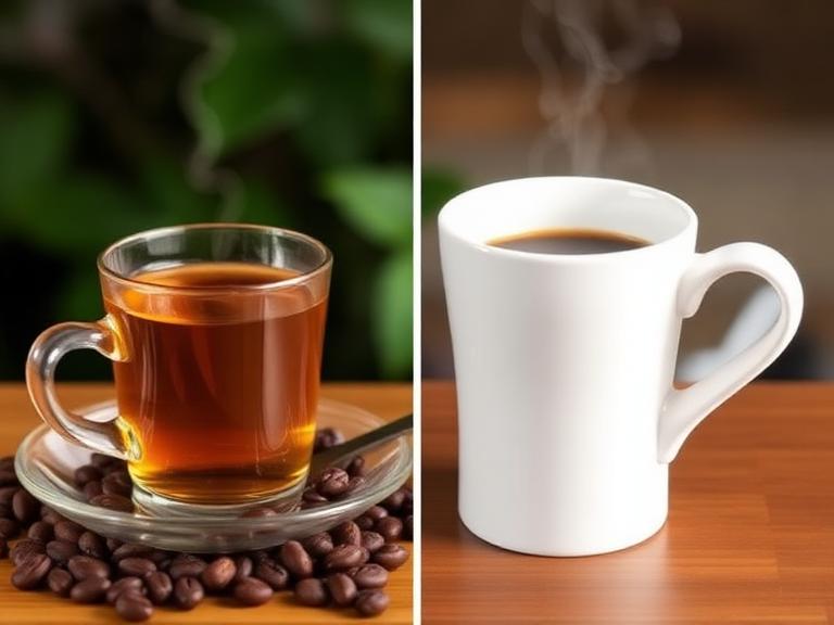Caffeine in Tea vs Coffee: